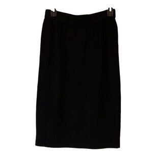 ST. JOHN skirt, black. Classic & exquisite